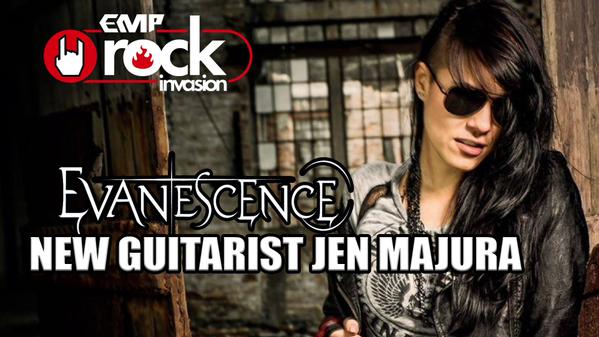 Evanescence-France.com | Interview de Jen Majura pour EMP Rock Invasion